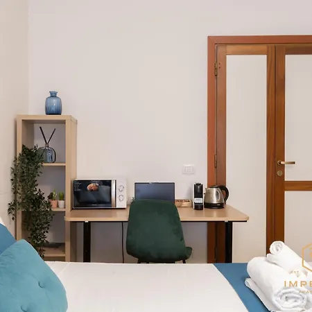 Imperium Garbatella Guesthouse - 2 Bedrooms With Private Bathroom, Terrace, 800Mt To Metro