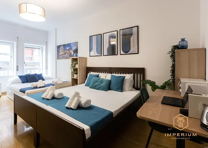 Imperium Garbatella - 2 Bedrooms With Private Bathroom, Terrace, 800mt To Metro Roma